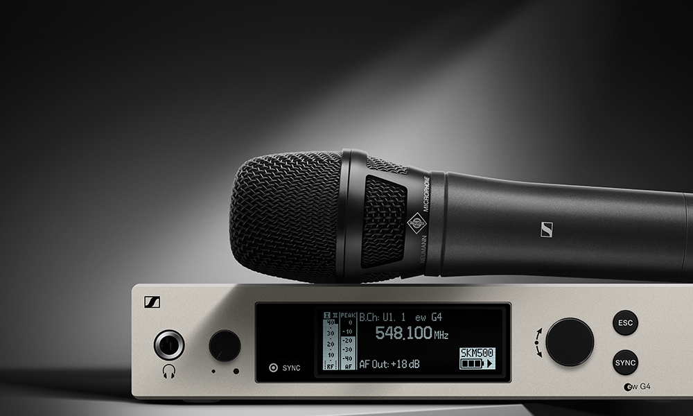 Sennheiser y Neumann set inalámbrico