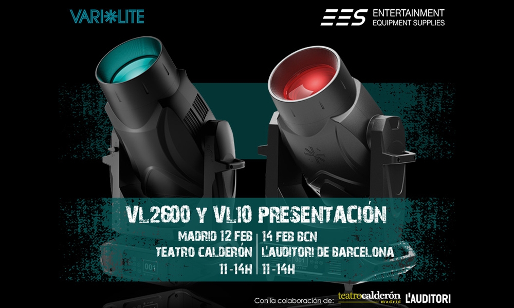 Presentación nuevas gamas Vari-Lite