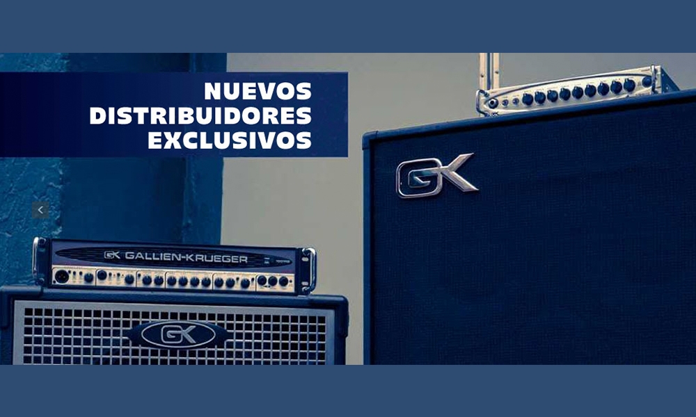 Adagio Distribución, nuevo distribuidor de Gallien Krueger