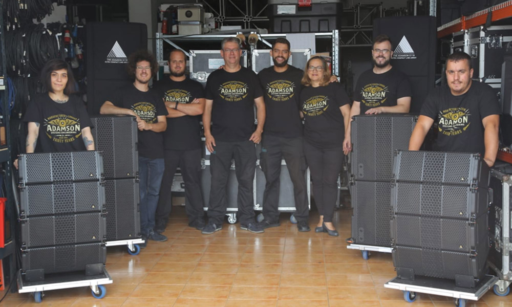 AcustiCanarias Servicios Audiovisuales apuesta por Adamson Systems