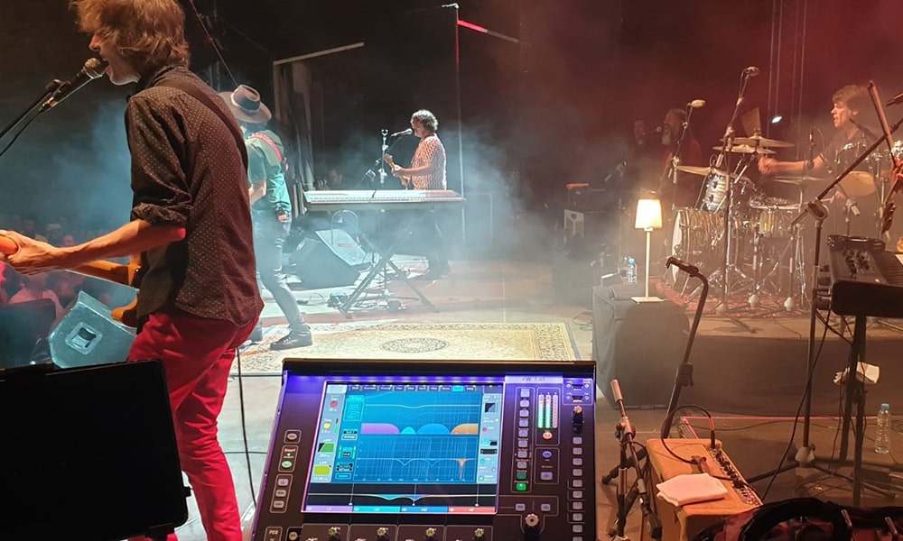 Coti, de gira por España con sistemas dLive de Allen & Heath