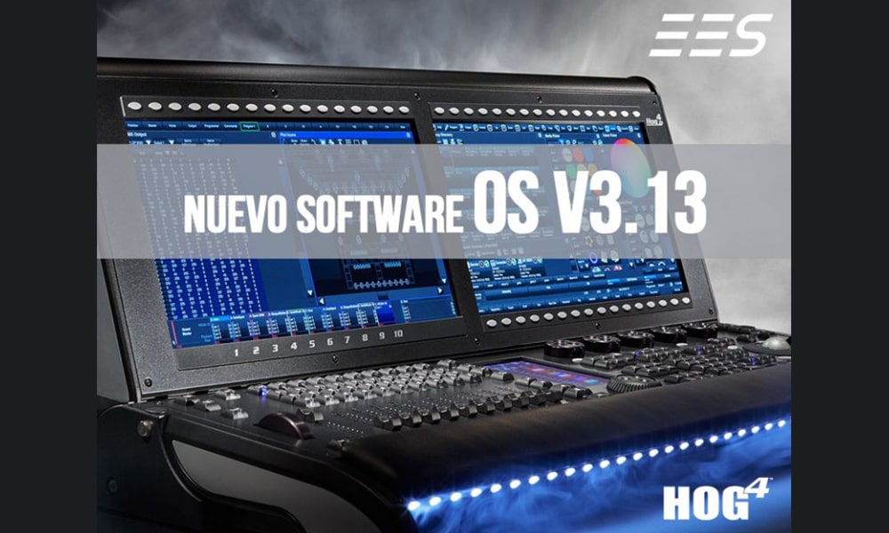 Nueva versión de software Hog 4 v3.13 ya disponible