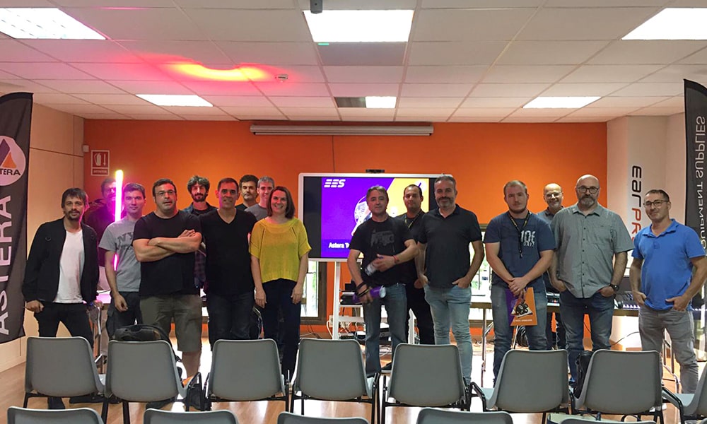 afial-jornadas-astera-w-dmx-ees Madrid y Barcelona se conectan al Wireless en las jornadas formativas de Astera y W-DMX organizadas por EES