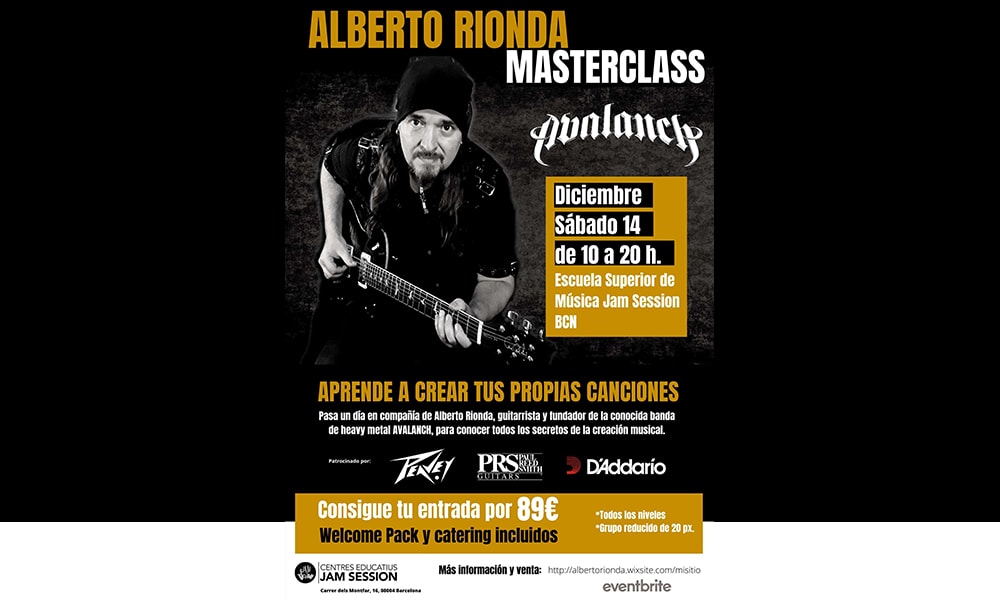 Masterclass exclusiva de Alberto Rionda en Barcelona