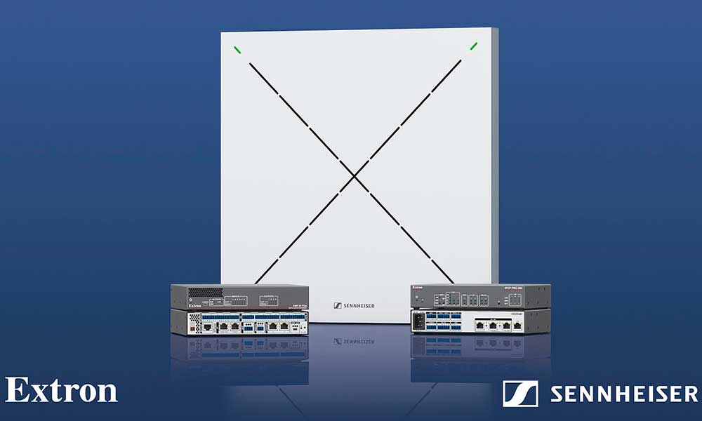 afial-sennheiser-extron Sennheiser y Extron se asocian para ofrecer soluciones de conferencias de alta calidad