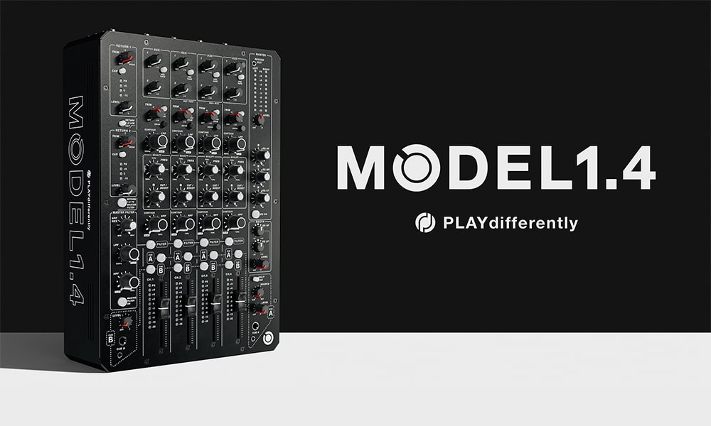 PLAYdifferently presenta su mezclador DJ analógico MODEL 1.4