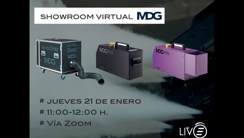 Primer showroom virtual de MDG este 21 de enero