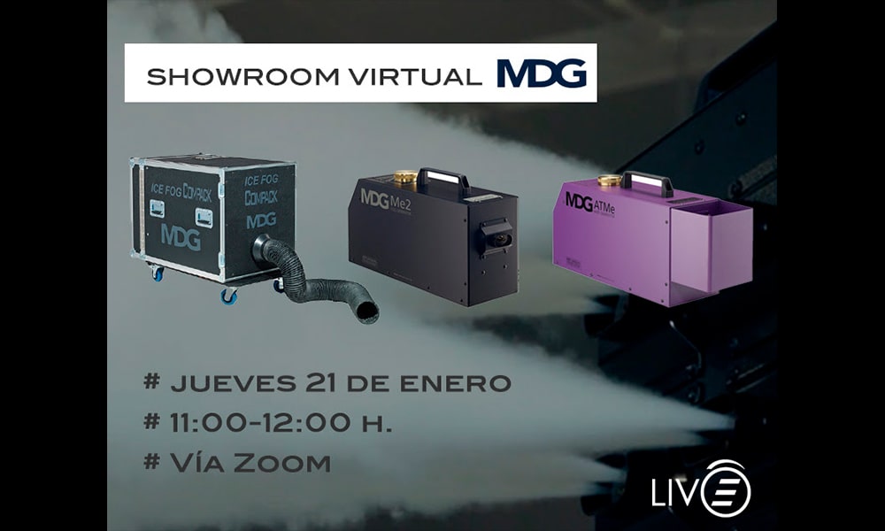 Primer showroom virtual de MDG este 21 de enero