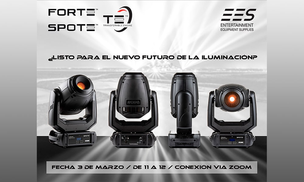 afial-forte-spote-robe-ees EES se adentra en el futuro de la iluminación con Forte y Spote, los últimos lanzamientos de Robe