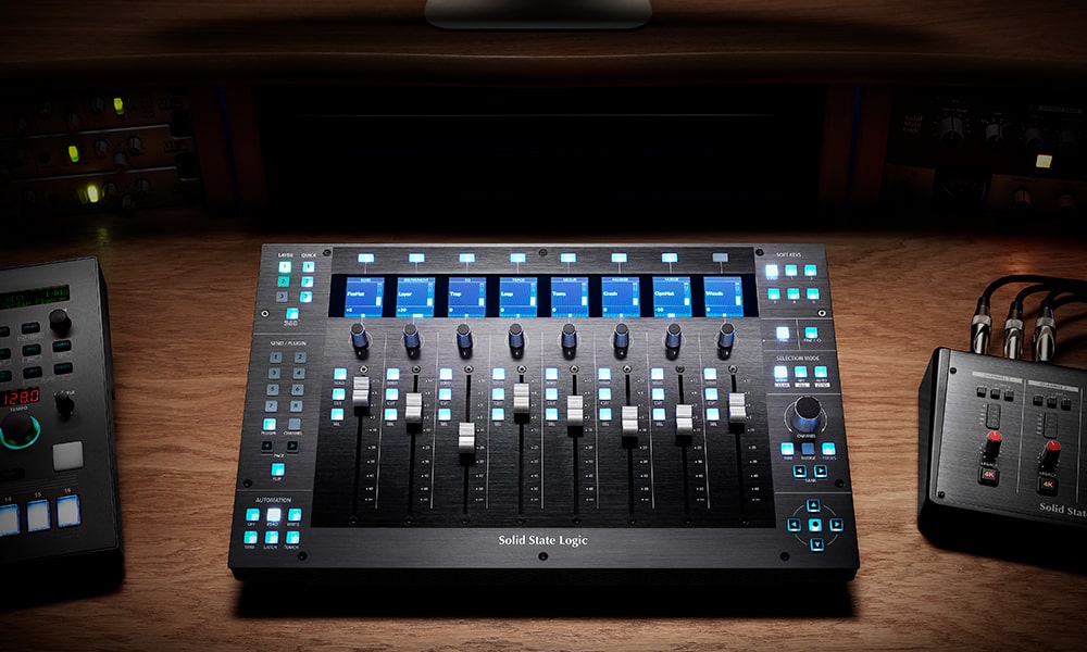 Solid State Logic presenta el controlador DAW avanzado UF8