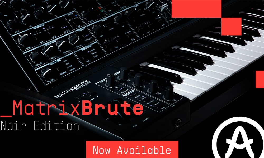 Arturia presenta MatrixBrute Noir