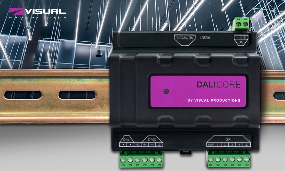 DaliCore, controlador de iluminación inteligente para protocolo DALI