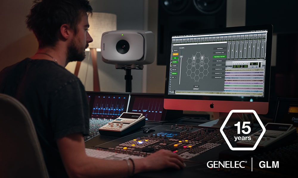 Con el nuevo GLM 4.1, Genelec celebra 15 años de procesamiento digital en monitores de estudio