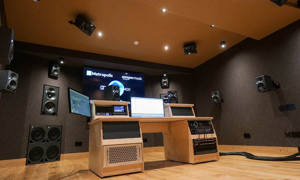 Monitores Neumann para audio inmersivo en Metropolis Studios
