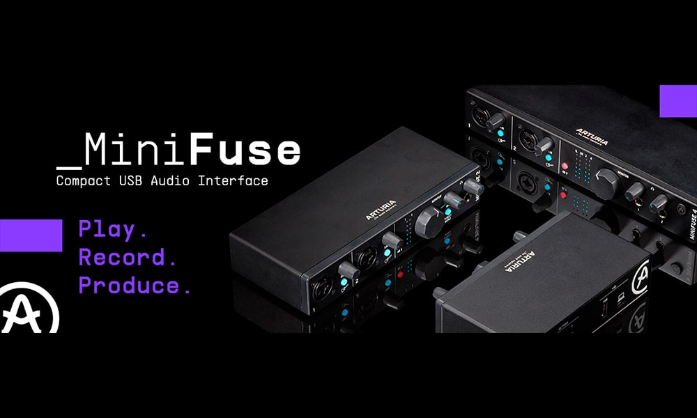 Arturia presenta las nuevas interfaces de audio y MIDI ultracompactas: MiniFuse