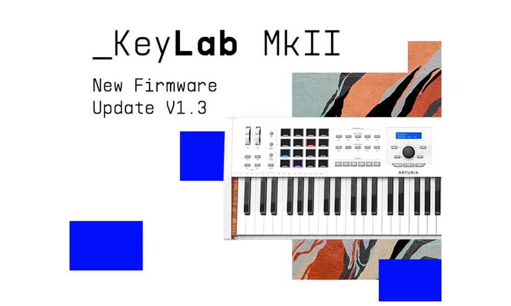 Arturia mejora la gama KeyLab MkII con la actualización Velocity