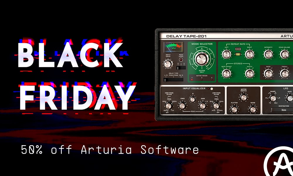 Promo Black Friday 50% Arturia Software en Zentralmedia