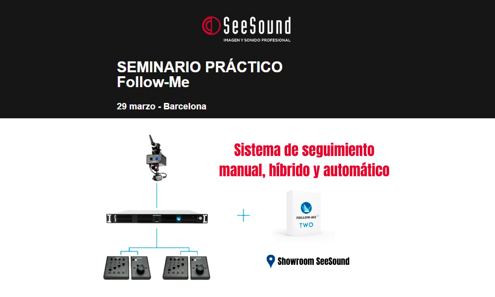 Seminario práctico SeeSound del nuevo sistema de seguimiento Follow-Me