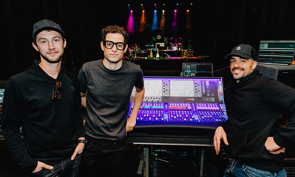 Un doble sistema dLive de Allen & Heath para la gira Djesse World Tour de Jacob Collier