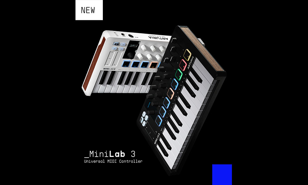 Arturia presenta la nueva generación de controladores MIDI MiniLab 3