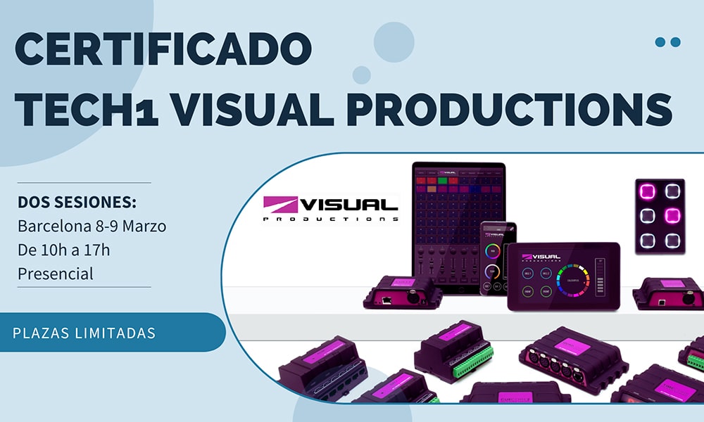 Curso certificado de Visual Productions por SeeSound