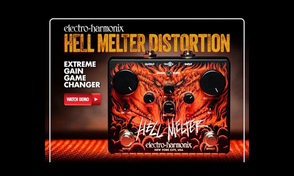 Hell Melter Distortion, el nuevo pedal de EHX