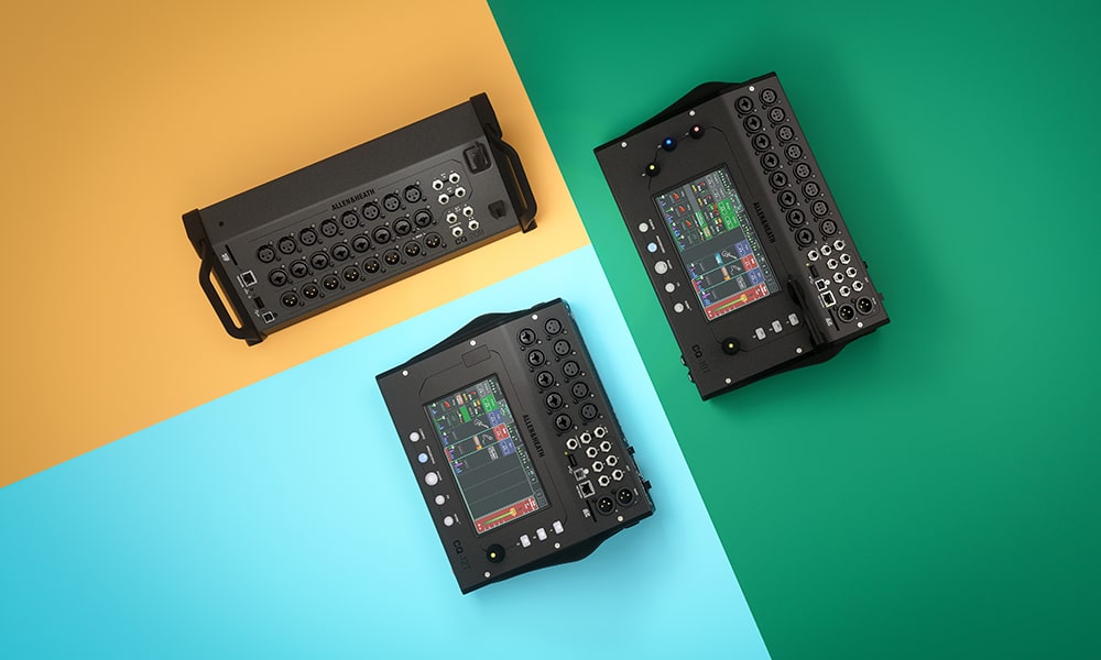 Los nuevos mezcladores CQ de Allen & Heath aceleran la mezcla para músicos e ingenieros