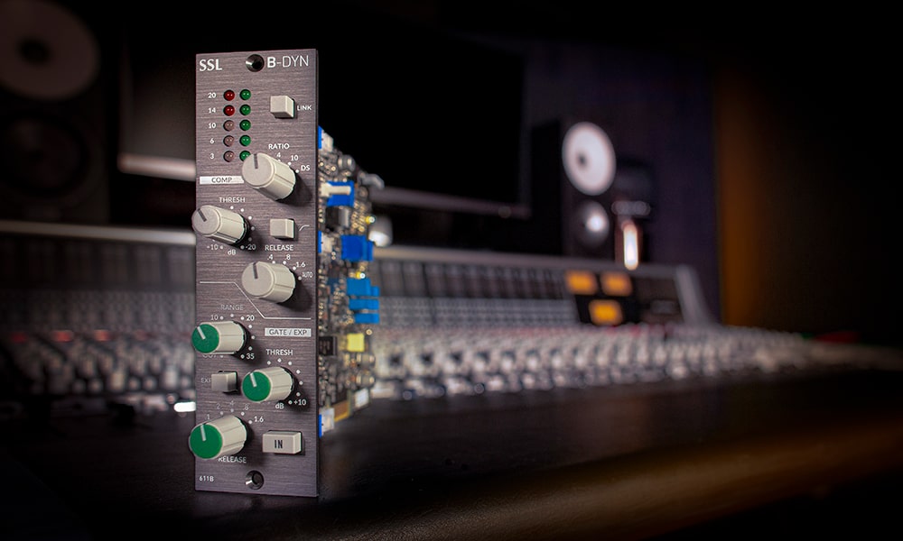 SSL presenta B-DYN 611B, el nuevo módulo de la Serie 500