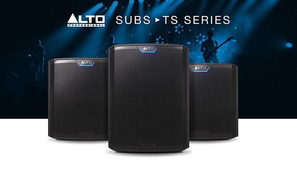 Alto Professional presenta tres nuevos subgraves de alta potencia