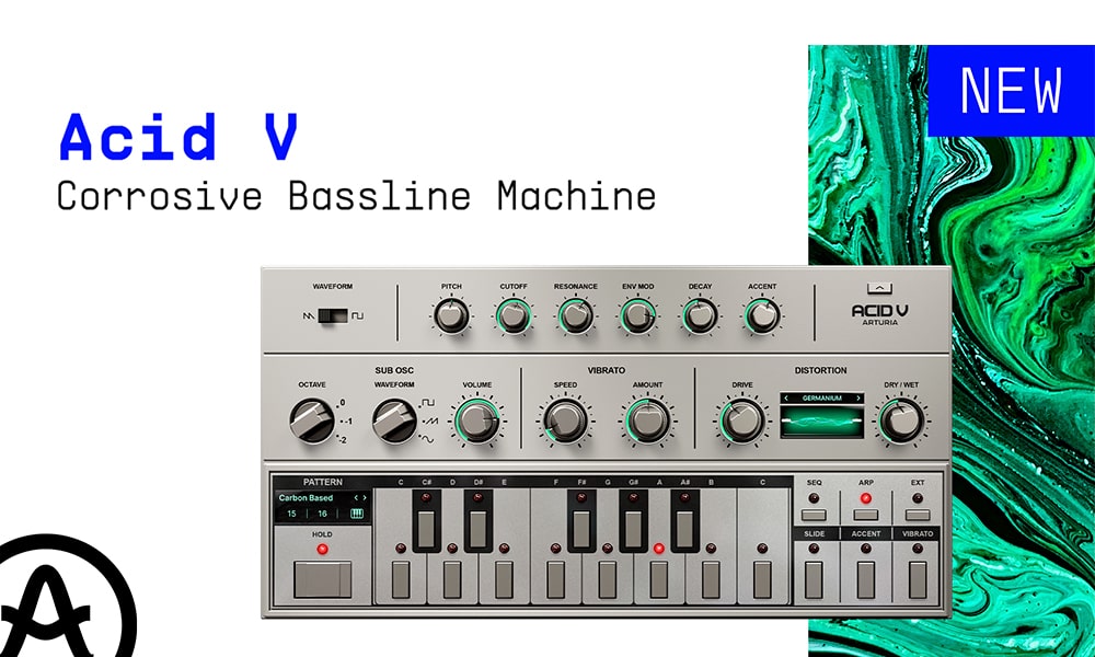 Arturia presenta Acid V | Corrosive Bassline Machine