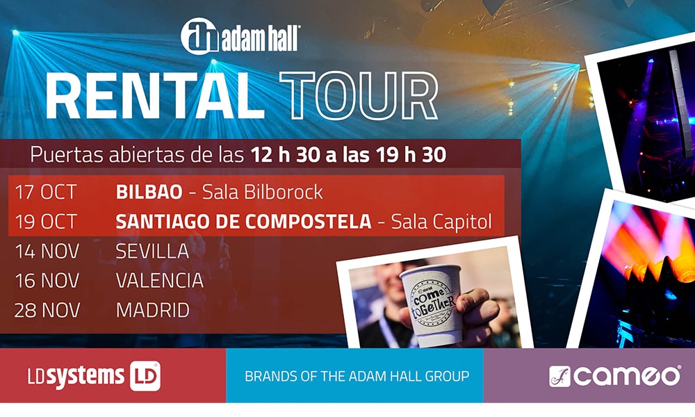 Rental Tour Adam Hall Spain 2023