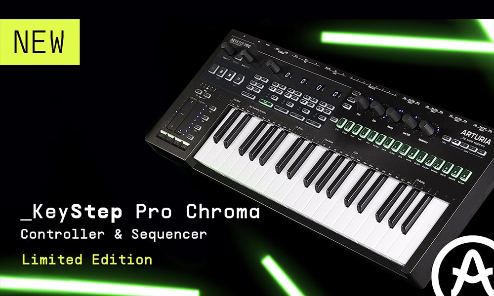 Arturia presenta KeyStep Pro Chroma