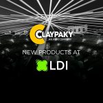 Descubre Rhapsodya y HY B-EYE K15 AQUA: los protagonistas de ClayPaky en el show de LDI en las Vegas