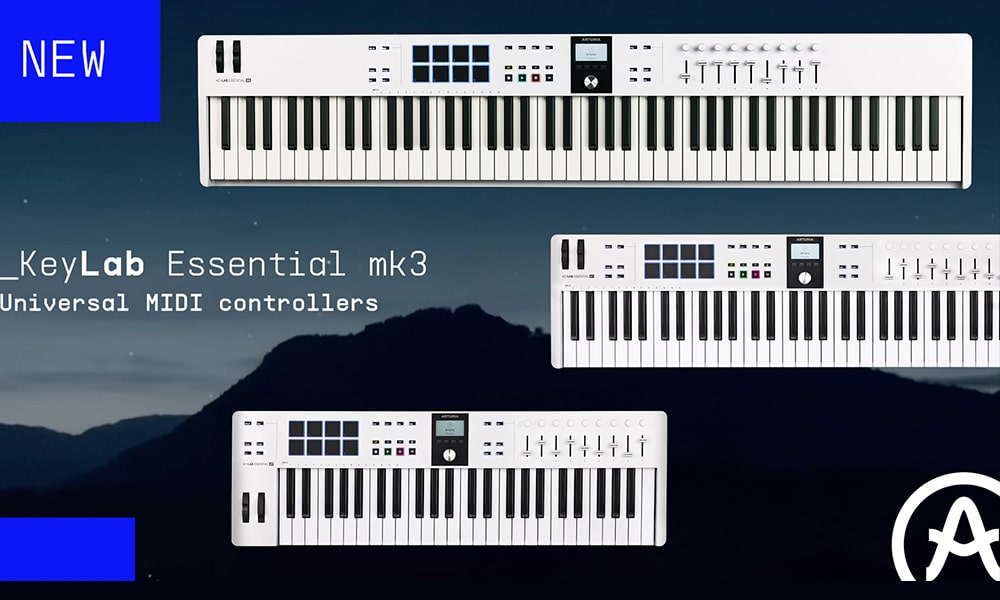 Arturia presenta KeyLab Essential 88 Mk3