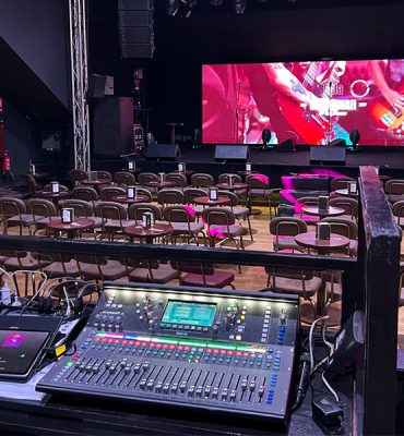 Audio digital de Allen & Heath en la reformada sala Galileo Galei de Madrid