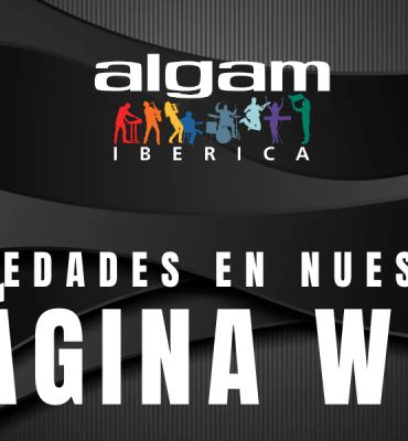 Novedades en la página web de Algam Ibérica