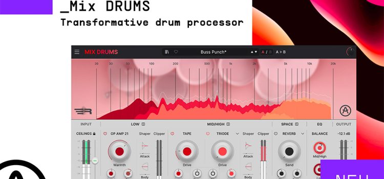 Nuevo Mix DRUMS de Arturia