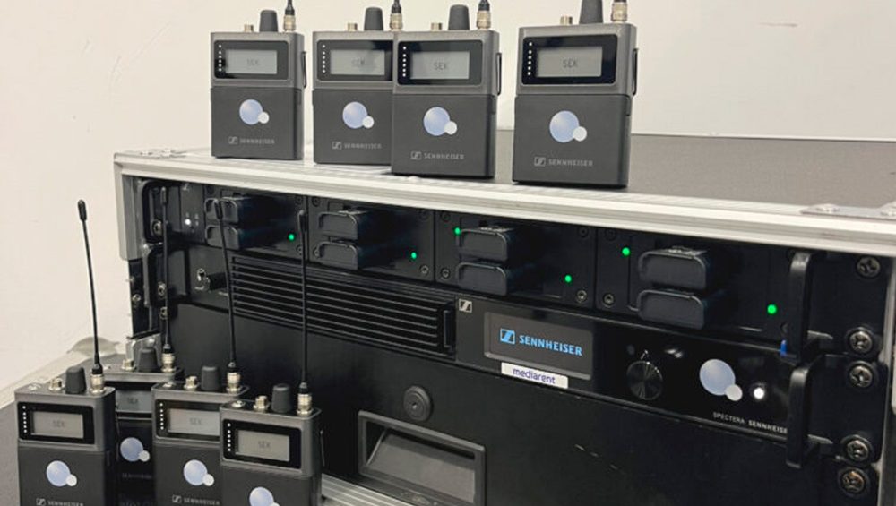 Mediarent, primera empresa de Cataluña en incorporar el revolucionario sistema inalámbrico Sennheiser Spectera, suministrado por Magnetron