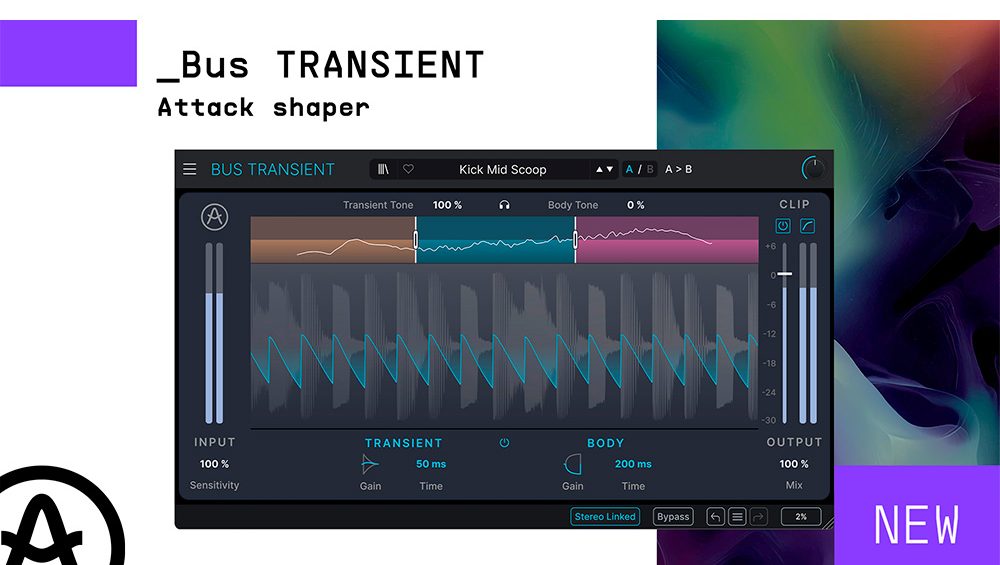 Arturia presenta Bus TRANSIENT