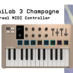 Arturia presenta MiniLab 3 Champagne