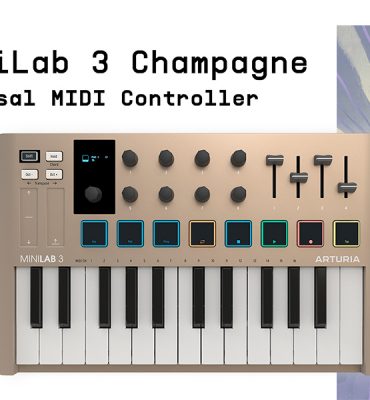 afial-zentralmedia-arturia-minilab-3-champagne Arturia presenta MiniLab 3 Champagne