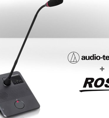 afial-audio-technica-ross El sistema de conferencias Audio-Technica ATUC-50 se integra con el software de control de reuniones Quorum de Ross