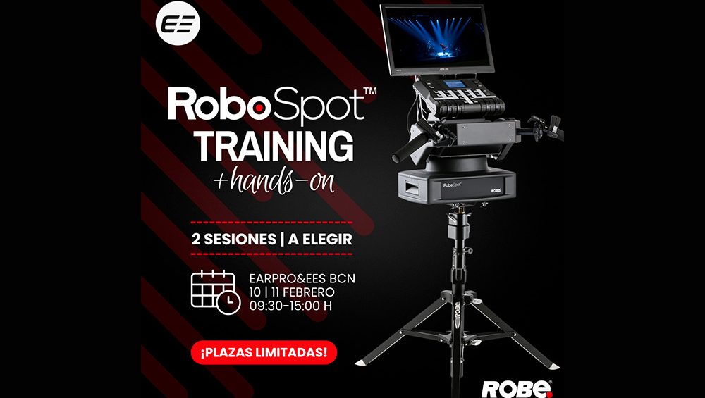 Training EARPRO&EES del RoboSpot de Robe