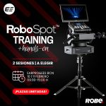 Training EARPRO&EES del RoboSpot de Robe