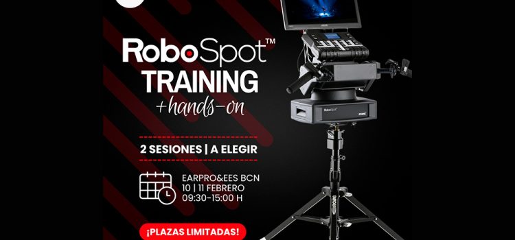 Training EARPRO&EES del RoboSpot de Robe