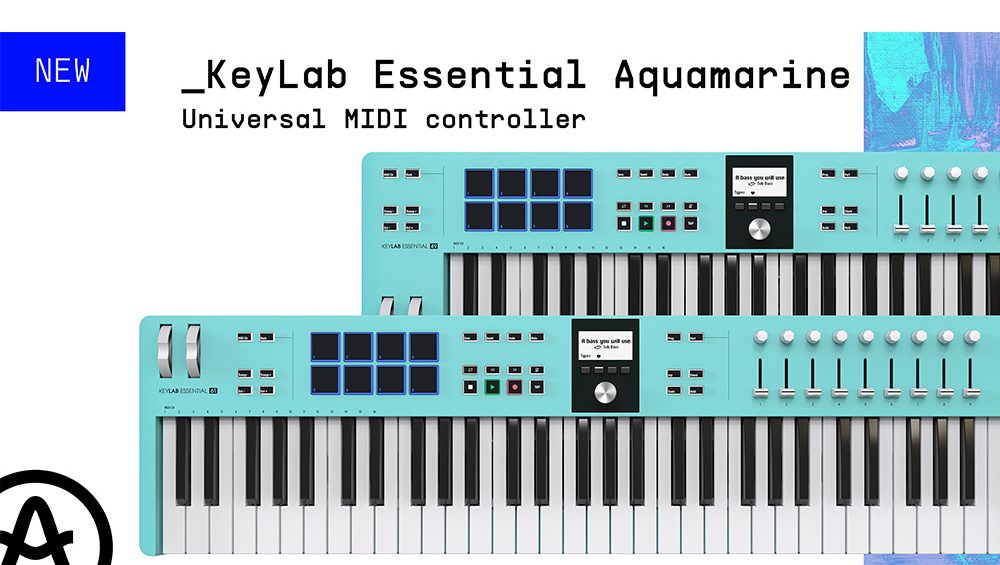 Arturia presenta KeyLab Essential mk3 Rose Quartz & Aquamarine