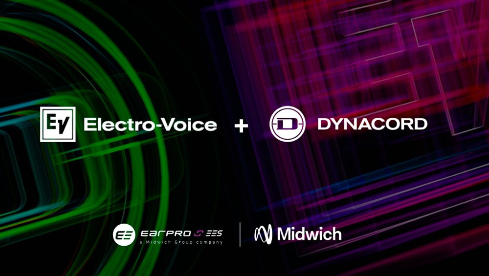 Electro‑Voice y Dynacord confían su distribución a Midwich Iberia