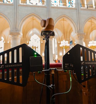 afial-magnetron-sennheiser-spectera-notre-dame-paris Sennheiser apoya la resurrección de Notre Dame de París con Spectera