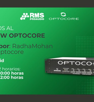 Próximo curso: Optocore y RMS Proaudio en Madrid
