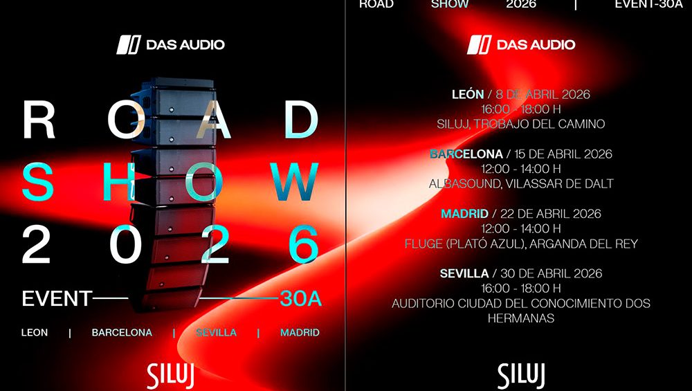 SILUJ impulsa el roadshow de DAS AUDIO en España con la presentación del nuevo EVENT-30A